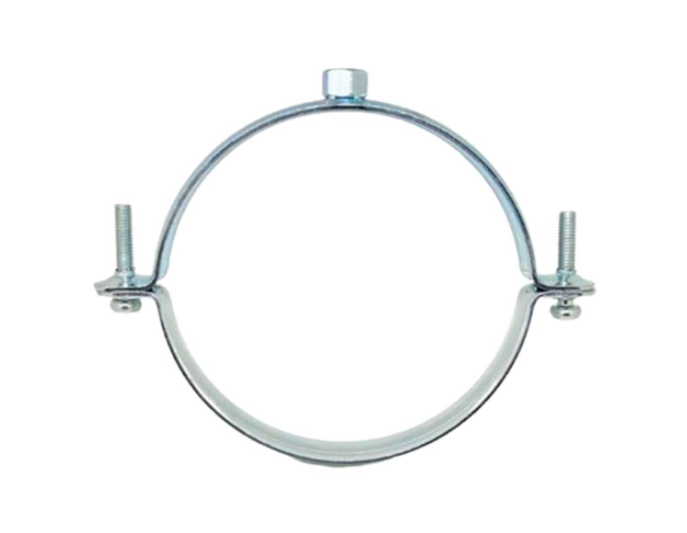 Unlined Pipe Clamp Single M8 Nut